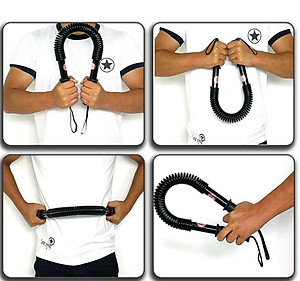 Gậy bẻ tập cơ tay,Gậy lò xo bẻ tập cơ tay, cơ bụng lực(khách chọn lực bẻ phù hợp với sức của mình)20kg,30kg,40kg,50kg