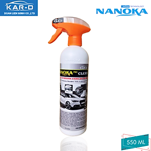 Tẩy ố kính, cặn canxi, ố vảy cá Nanoka Pro Clean 550ml - Technology of USA