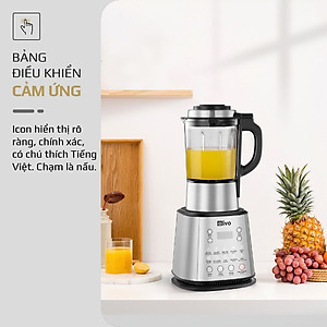 Máy Làm Sữa Hạt OLIVO X20 PLus, Sấy Khử Khuẩn - Tạm Dừng Khi Nấu, 2000W - 1,75Lit, Hàng Chính Hãng