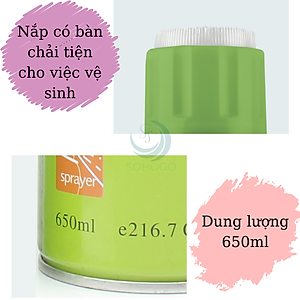 Chai xịt tẩy rửa đa năng Handboss – Dạng bọt tiện lợi, làm sạch mọi bề mặt 650ml-Hàng nhập khẩu