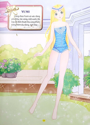 Sách Princess Sticker - Dán Hình Công Chúa - Công Chúa Ngọt Ngào