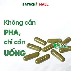 Viên Bột Cần Tây Nguyên Chất SATACHI – 100% Lá Cần Tây – Dạng Viên Tiện Lợi – Hộp 180 viên 