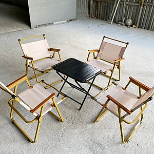 Bàn Chữ Nhật Xếp Gấp Gọn Để Du Lịch Dã Ngoại Cắm Trại Camping Ngoài Trời, Cafe Trà Chanh