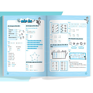 Combo 2 Cuốn Đề Ôn Luyện Và Tự Kiểm Tra Toán Lớp 1