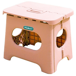 Ghế Gấp Gọn Hokori Nhựa Việt Nhật Mẫu Mới 2059, Ghế Xếp Lùn Tiết Kiệm Không Gian Size lớn (28*22*23.5cm) - HÀNG VIỆT NAM