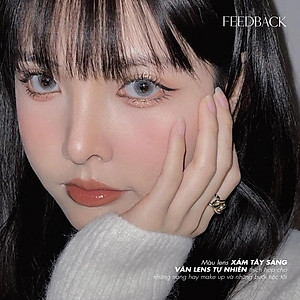 Lens xám tây Angel Eyes Fuji Gray có cận - GDia 12.8mm - Độ cận 0-8