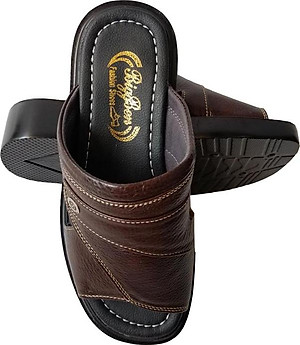 Dép Nam BIGGBEN Da Bò Thật Cao Cấp DN170