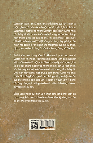 Sách - Suleiman vĩ đại (Triều đại hoàng kim của đế quốc Ottoman) - Bách việt