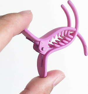 Combo 2 Kẹp tóc nữ càng cua 3 răng màu sắc (màu ngẫu nhiên)