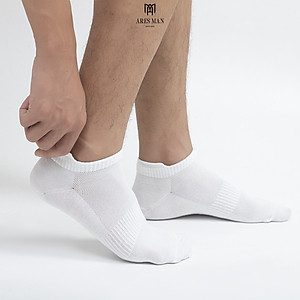 Tất - Vớ Nam Cổ Ngắn Basic Cao Cấp Nhiều Màu Dệt Từ Sợi Tre - Kháng Khuẩn, Thấm Hút, Thoáng Mát, Ngăn Mùi gấp 4 lần tất thường