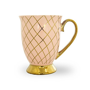 Cốc sứ La Fonte mạ vàng- 006446