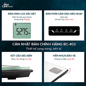  Cân điện tử kết nối điện thoại thông minh, phân tích 10 chỉ số cơ thể Tanita BC-402 Nhật Bản