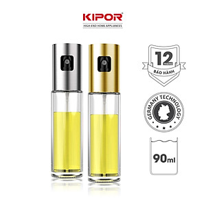 Bình xịt dầu ăn phun sương cầm tay KIPOR KP-XD01 - Chai thuỷ tinh cao cấp - Tiện lợi, dễ sử dụng