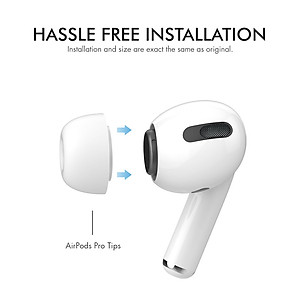Nút Tai Nghe Thay Thế Cho AirPods Pro 1 & 2 (Bộ 2 Cặp) - Hàng Chính Hãng