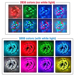 Dây Đèn LED Siêu Sáng 5050 RGB Chống Nước Quấn Cây Trang Trí Ngoài Trời