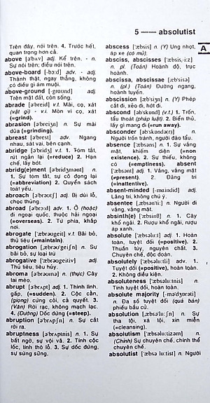 Từ Điển Anh - Việt Khoảng 299.000 Từ