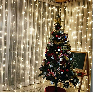 Đèn Led Trang Trí Bóng Tròn Dài 3M - 20 Bóng Trang Trí Noel Lễ Tết