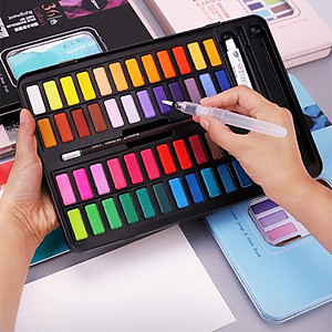 Lalunavn Màu Nước 48 màu Giorgione FULL màu Cao Cấp, Màu vẽ viên nén hạnh phúc - B56