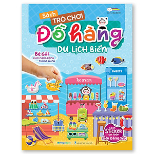 Combo 5 cuốn Sách Trò chơi Đồ hàng cho bé gái (Hơn 1000 Stickers)