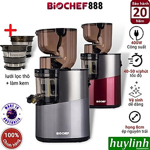 Máy ép trái cây chậm Biochef 888 Pro - Made in Úc - Hàng Chính Hãng
