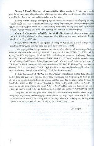 Cơ Học Thủy Khí Kỹ Thuật