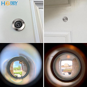 Mắt thần gắn cửa phòng chống trộm đường kính 16mm HOBBY Home Decor MT1