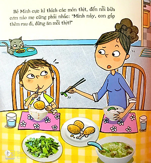 Sách Bé Khoẻ Mỗi Ngày: Nếu Không Ăn Rau Thì Sao