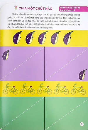 Sách Bóc Dán Hình Thông Minh Phát Triển Khả Năng Tư Duy Toán Học IQ EQ CQ (5-6 Tuổi) - 198 Sticker (Quyển 1)