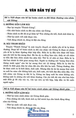 Sách Những Đoạn & Bài Văn Hay Lớp 6 (Biên Soạn Theo Chương Trình Mới)