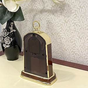 Đồng Hồ Để Bàn Rhythm 4SG713WS23 - Nâu (18.1 x 29.3 x 12.3 cm)