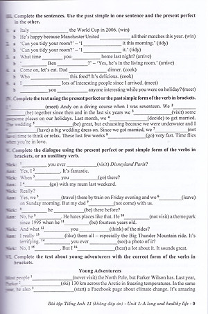 SÁCH-Bài tập tiếng anh 11 - Kết nối tri thức - Tặng kèm đáp án bằng file-HA-MK