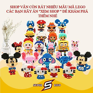  Bộ đồ chơi lắp ráp 3D hình các nhân vật hoạt hình Doraemon,Nobita,Chaien,Xuka,Xeko,Doremi...