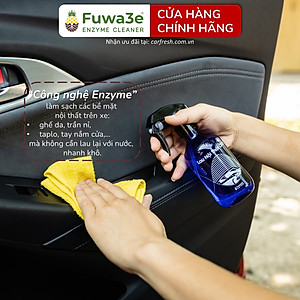 Xịt vệ sinh nội thất ô tô hữu cơ enzyme sinh học từ vỏ dứa Fuwa3e 300ml 