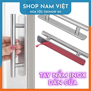 Tay Nắm Cửa INOX Dán Không Cần Khoan