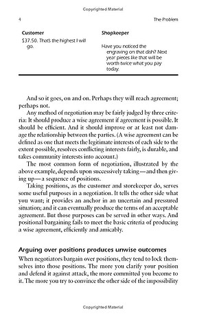 Sách Getting to Yes: Negotiating an agreement without giving in