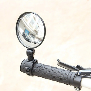 [1 chiếc] Gương Xe Đạp Chiếu Hậu Giá rẻ 8 cm Cho Xe Đạp Thể Thao Địa Hình 360 Độ Giúp Đạp Xe An Toàn