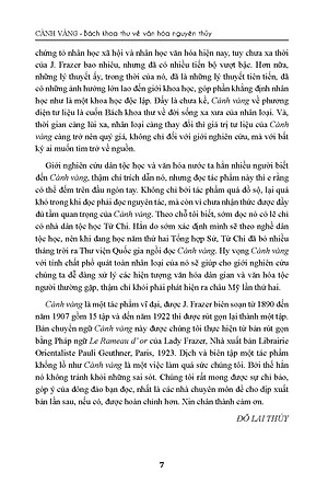 Cành Vàng Bách Khoa Thư Về Văn Hóa Nguyên Thủy