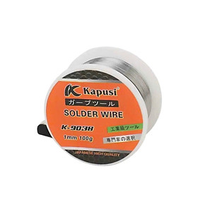Cuộn thiếc hàn KAPUSI Japan K-9038, 1mm 100g thiếc hỗn hợp nhựa thông mau dính