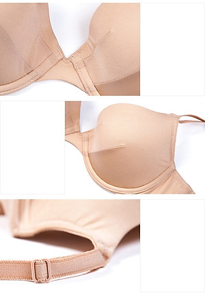 Áo lót nữ nâng ngực tạo khe Triumph 218-280 cúp chéo, có gọng, đệm mút vừa