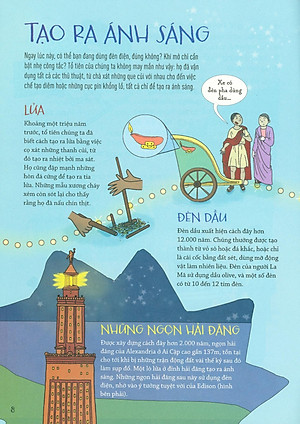 Sách Phát Minh Phi Thường : Ánh Sáng - Từ Thấu Kính Tới Tia Laser