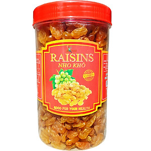 Nho Khô Nhập Khẩu Cao Cấp Thương Hiệu SK FOOD - Hũ 500G