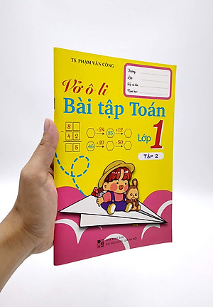 Vở Ô Li Bài Tập Toán Lớp 1 - Tập 2