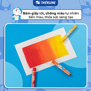 Bút sáp dầu màu Pastel Thiên Long Colokit Doraemon OP-C08/DO