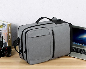 Ba lô nam thời trang cao cấp phong cách châu âu chứa laptop 15,6 inh 