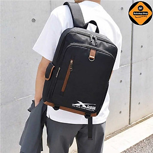 Balo Laptop Thời Trang Cao Cấp Xbags XB3101 Màu Đen, Thiết Kế Dạng Hộp Lớn Nhiều Ngăn, Chống Nước Chống Sốc, Cá Tính, Phù Hợp Đi Làm Đi Học!
