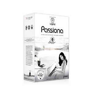 Combo 2 Hộp Cà Phê Sữa Hòa Tan Passiona Trung Nguyên Legend – Hộp 14 Gói 16gr  – Cà Phê Dành Cho Phái Đẹp, Ít Caffeine, Bổ Sung Collagen
