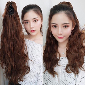 Tóc giả ngoặm xù giợn sóng️-ảnh thật