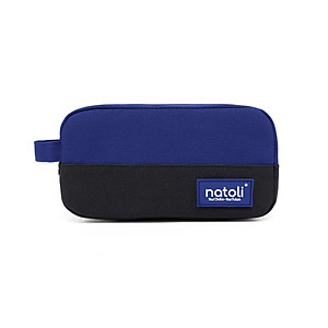 Bóp viết nhiều ngăn NATOLI, hộp bút cute chống nước đựng bút đa năng BST Simple Duo Pen Case T23