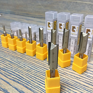 Mũi phay, mũi soi, mũi cắt thẳng 1/4"x10.0mm ARDEN -  Giá 1 mũi