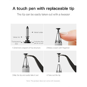Bút cảm ứng 2 trong 1 đa năng cho / iPad Android/ Điện Thoại/ Máy Tính Bảng/ Ipad Bút 2 Trong 1 Công Dụng Cảm Ứng Và Di Chuyển Trên Mọi Bề Mạt Điện Thoại Hàng Nhập Khẩu - Giao Màu Ngẫu Nhiên